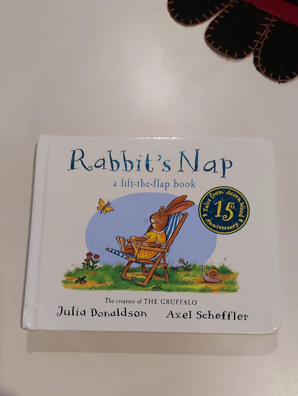 Rabbit's Nap Interactive Board Book - Julia Donaldson & Axel Scheffler